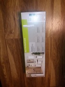 Szafka łazienkowa biała w skandynawskim stylu 180x32x28cm