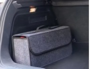Torba do bagażnika samochodu powiększona pogrubiona miękka filcowa