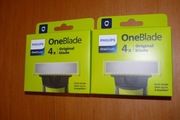 Oryginalne ostrza  Philips OneBlade 4 szt  - 2 OPAKOWANIA
