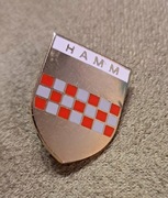 Przypinka pik pamiątka z miasta HAMM