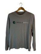 Koszulka z dł rękawem Billabong z logiem szara L XL