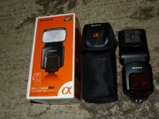 Sony HVL-F58AM + adapter ADP-MAA