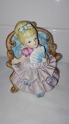 Figurka porcelanowa „Mała Dama z Wachlarzem” wys. 12cm
