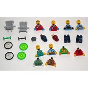 LEGO klocki Mix ok. 700szt. minifigi 973pb4538c01 