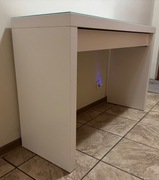 MALM Toaletka biała