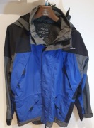 Niebieska wiatrówka MILO - rozm. M