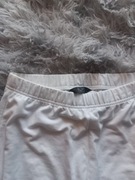 Biale legginsy S podkreslajace