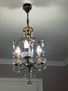 Krysztalowy zyrandol Murano