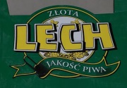 Skrzynka piwo LECH vintage PRL lata 90 STARE LOGO!!!