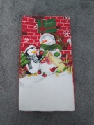 Komplet: 2 nowe świąteczne ręczniki kuchenne z nadrukiem