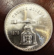 Moneta 1 Onza Meksyk 1979 Waga 