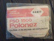 Zestaw uszczelek FSO Polonez 1500 Gaźnik paliwa zapłonowy  Banit Prl