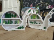 Półka gipsowa ślimak