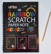 KOLOROWANKA, WYDRAPYWANKA, ZESTAW +SZABLONY