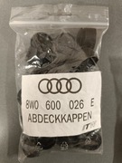 Oryginalne zaślepki / kapsle osłonowe Audi – 8W0 600 026 E zestaw