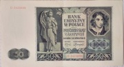 Banknot 50 zł 1941 stan 2