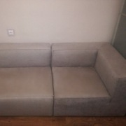 Kanapa modułowa szara