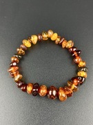 Bransoletka z naturalnego bursztynu baltyckiego