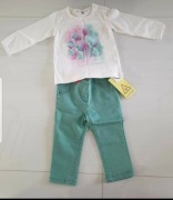 Dziewczęcy komplet rozmiar 74 NOWY