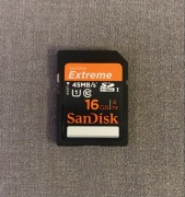 Karta pamięci SD SanDisk Extreme 16 gb