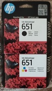 Tusz HP 651 zestaw czarny i kolor