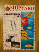 Model kartonowy okrętu PINKA "Żółty Lew"