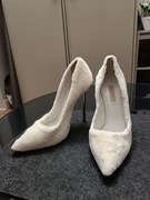 Casadei białe szpilki rozmiar 40 obcas 10