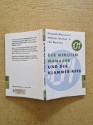 Książka poradnik w języku niemieckim Der Minuten-Manager autor K. Blanchard