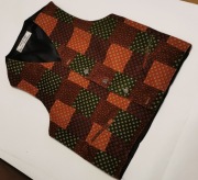 Maurice Emde - elegancka klasyczna vintage kamizelka roz. 3 Made in France