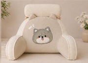 poduszka piesek 75x50 Fotel podłokietniki wielka poduszka ergonomiczna