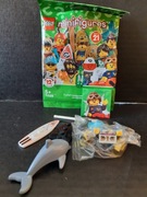 Lego Minifigurka Seria 21 Serfer Z Delfinem