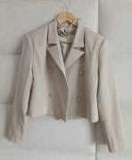 Marynarka żakiet Andżela 38 M choker z różą zara cocomore la milla 