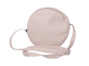 Paco rabane okrągła torebka brudny róż 