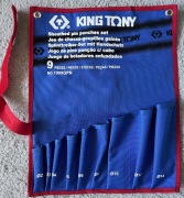 Etui, mata na wybijaki 2-14 mm KING TONY