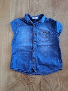 Chłopięca koszula z krótkim rękawem 74 Pepco