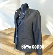 Elegancka marynarka premium blazer żakiet marki Fair Lady bawełniana L