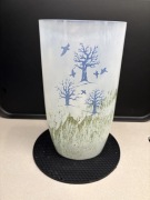 Wazon Kosta Boda - October – Projekt: Kjell Engman | Vintage lata 80.