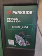 Pilarka tarczowa akumulatorowa PARKSIDE PHKSA 20-Li C4 20V 