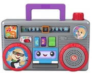 Radiomagnetofon retro Fisher-price hhx10 6-36m angielski włoski, port