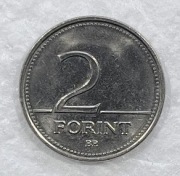 Moneta WĘGRY 2 FORINTY 1994