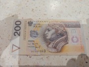 Banknot 200 zł
