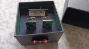 Nowe oryginalne spinki do mankietów koszuli Tommy Hilfiger