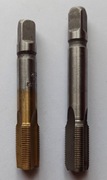 Gwintownik ręczny M14x1 HSS TiN prawoskrętny komplet 2 sztuki