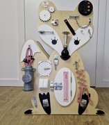 Tablica Manipulacyjna Foxy Family Lisek Stefanek z tablicą kredową.