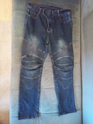 Spodnie jeansy motocyklowe