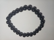 Modna Bransoletka z Czarnym Onyksem