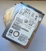 Pakiet dysków HDD SATA 2,5"  10 szt. różne pojemności
