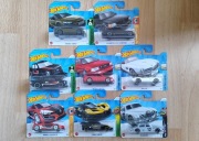 Hot Wheels - 7 pojazdów, Mercedes 560, Audi Avant, RS E-Tron, BMW