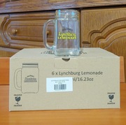 Jack Daniels Lynchburg Lemonade Kubki Słoiki Kolekcjonerskie 6 sztuk 480 ml