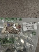 10 groszy z 2025 roku woreczki mennicze z parciaka 